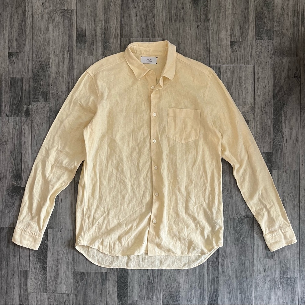 Mr. P Linen Shirt Mr Porter